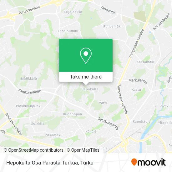 Hepokulta Osa Parasta Turkua map