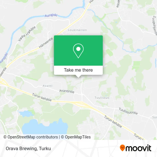 Orava Brewing map
