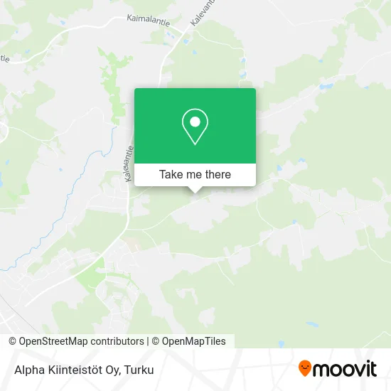 Alpha Kiinteistöt Oy map