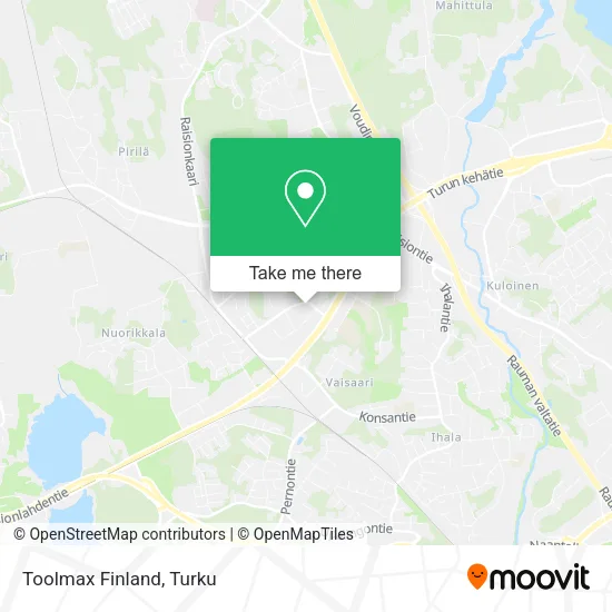 Toolmax Finland map