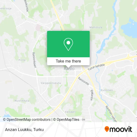 Anzan Luukku map