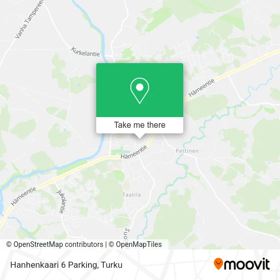 Hanhenkaari 6 Parking map