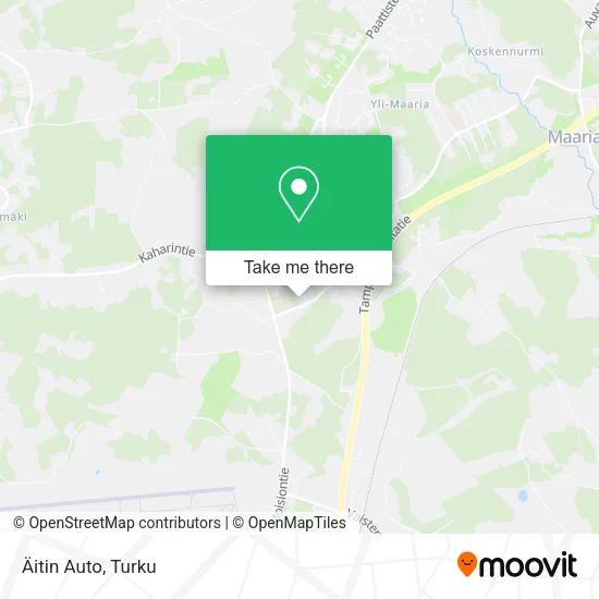 Äitin Auto map