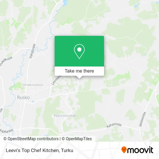 Leevi's Top Chef Kitchen map
