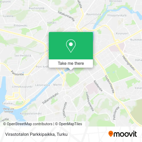 City Hall Parking Lot map