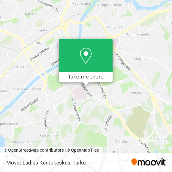 Movet Ladies Fitness Center map