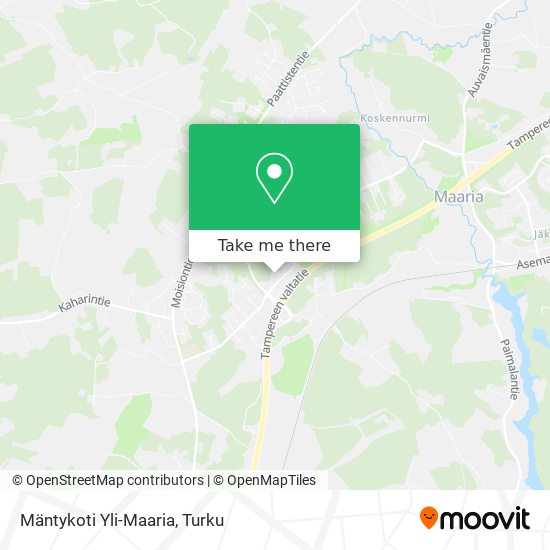 How to get to Mäntykoti Yli-Maaria in Turku by Bus?