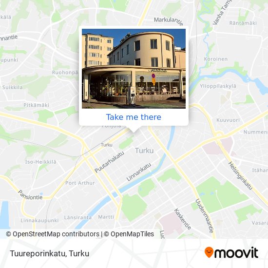 Tuureporinkatu map