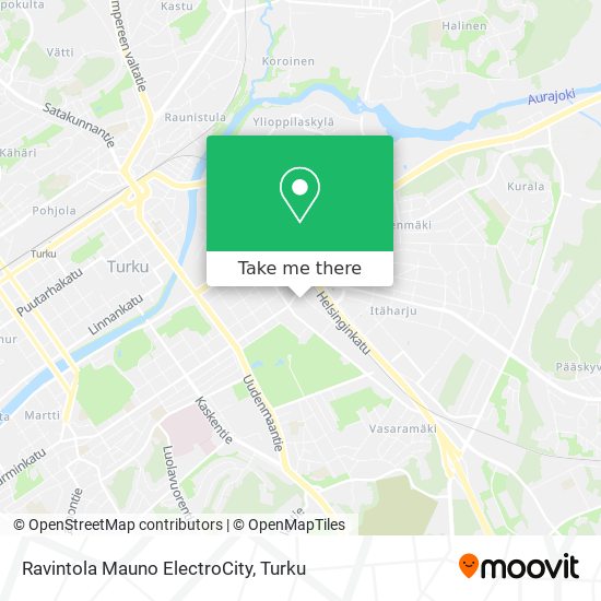 Ravintola Mauno ElectroCity map