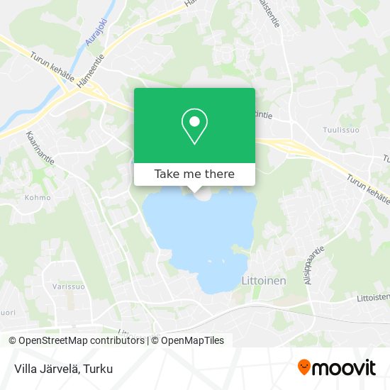 Villa Järvelä map