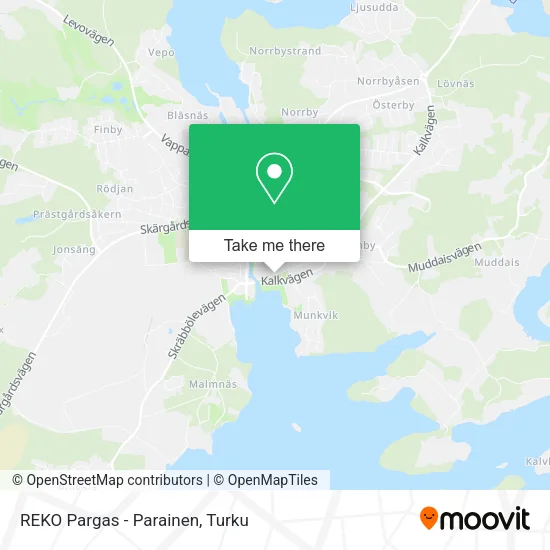 REKO Pargas - Parainen map