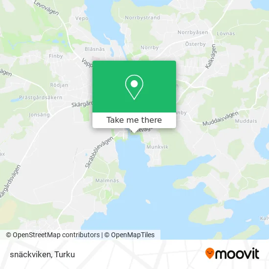 snäckviken map