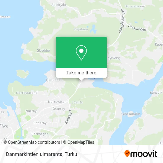 Danmarkintien uimaranta map