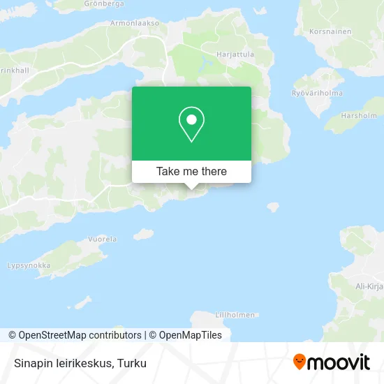 Sinapin leirikeskus map