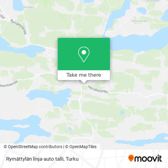 Rymättylän linja-auto talli map