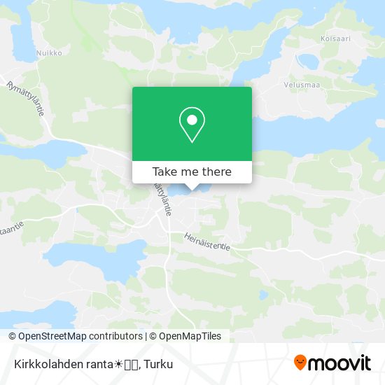 Kirkkolahden ranta☀️🏊🏼 map