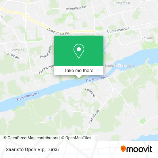 Saaristo Open Vip map
