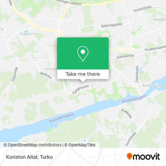 Koriston Aitat map