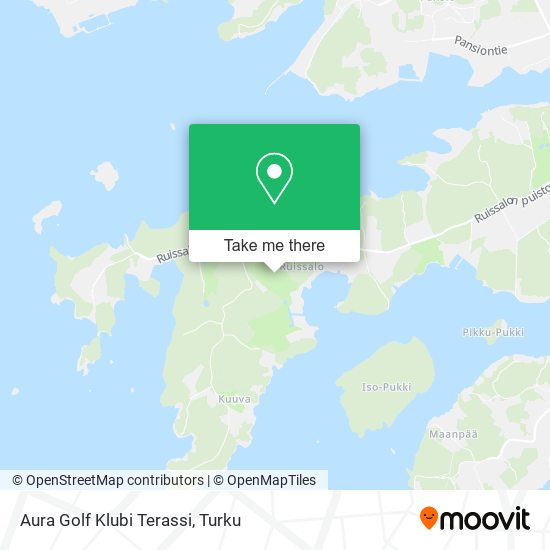 Aura Golf Klubi Terassi map