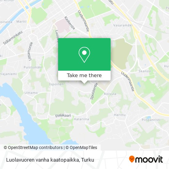 Luolavuoren vanha kaatopaikka map