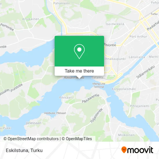 Eskilstuna map