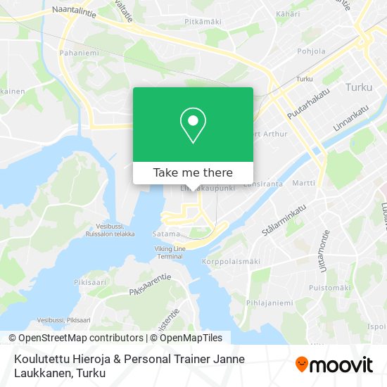 Koulutettu Hieroja & Personal Trainer Janne Laukkanen map