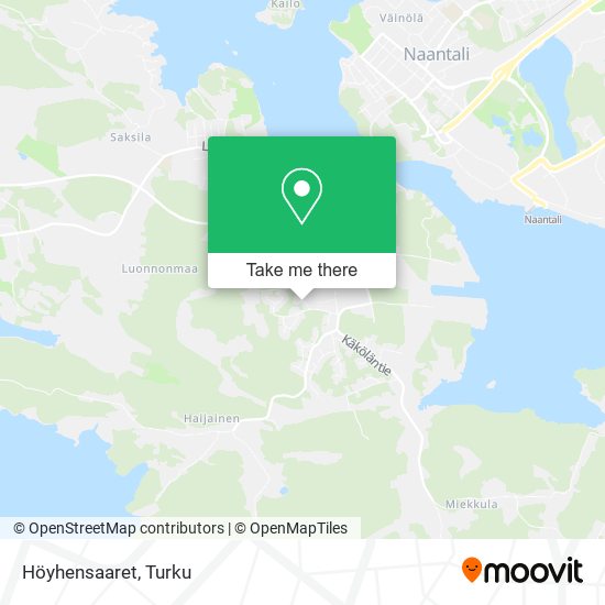 Höyhensaaret map