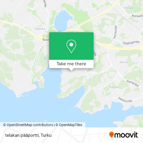 telakan pääportti map