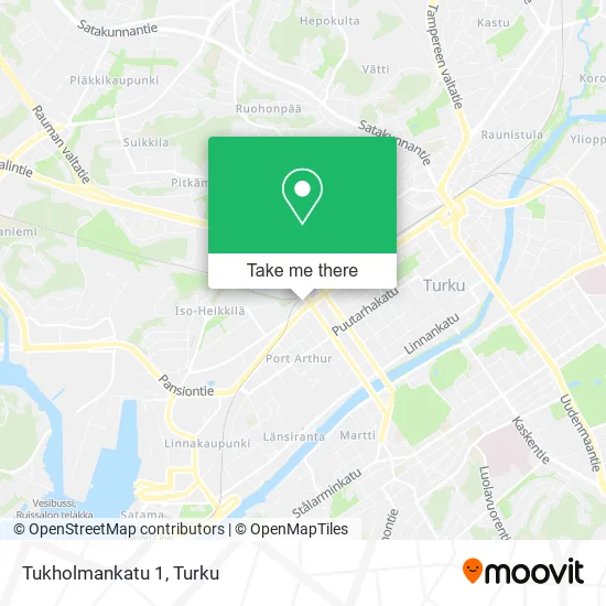 Tukholmankatu 1 map