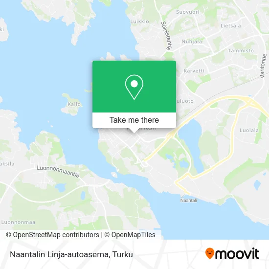 Naantalin Linja-autoasema map