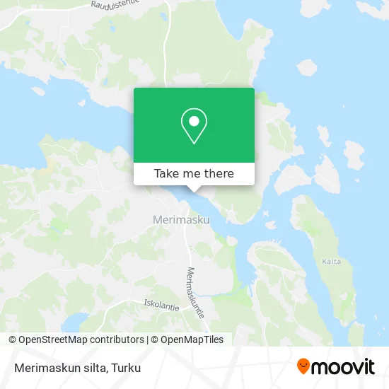 Merimaskun silta map