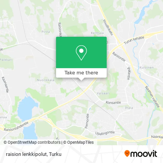 raision lenkkipolut map
