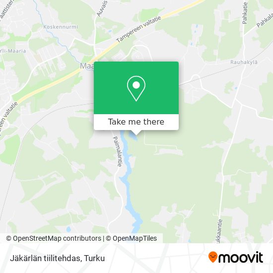 Jäkärlän tiilitehdas map