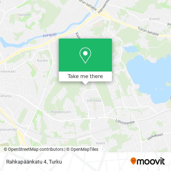 Rahkapäänkatu 4 map