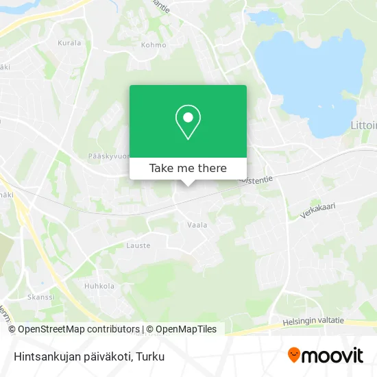 Hintsankujan päiväkoti map