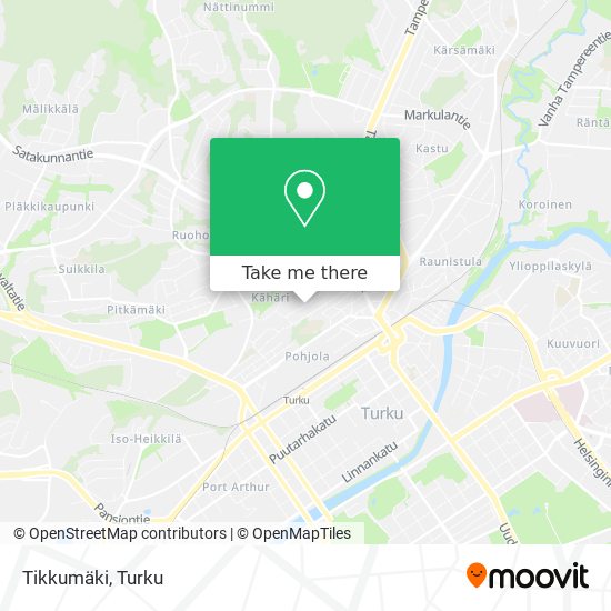 Tikkumäki map