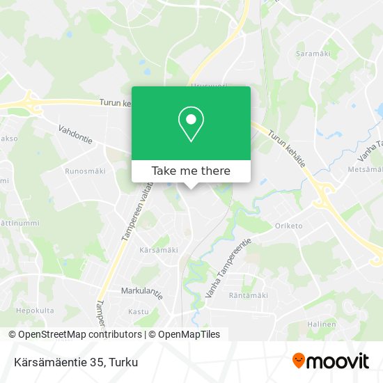Kärsämäentie 35 map