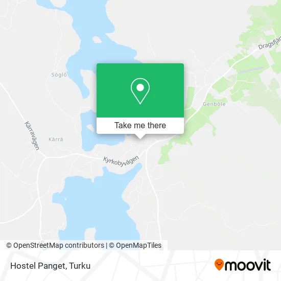 Hostel Panget map