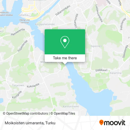 Moikoisten uimaranta map