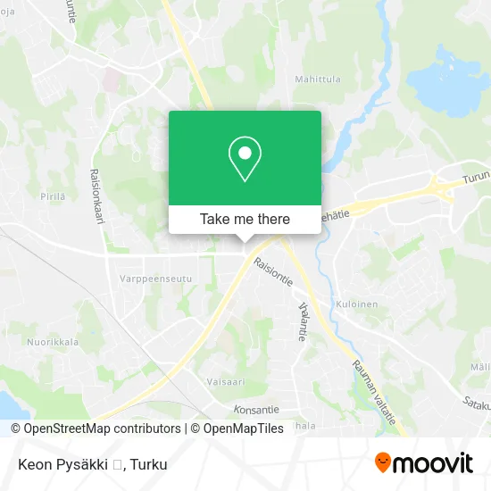 Keon Pysäkki 🚌 map