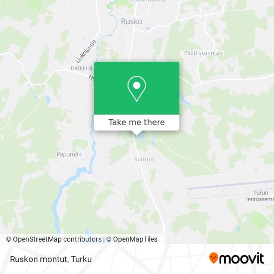 Ruskon montut map