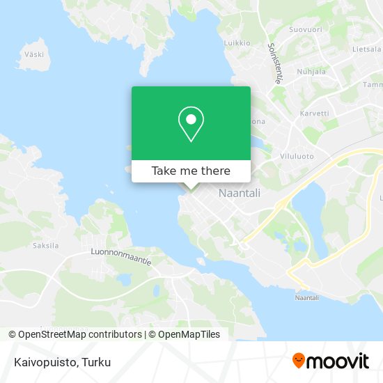 Kaivopuisto map