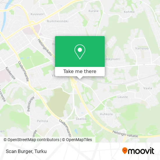 Scan Burger map