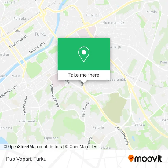 Pub Vapari map