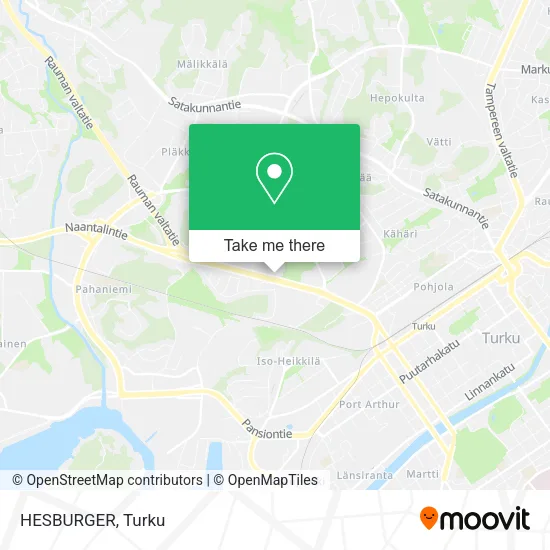 HESBURGER map