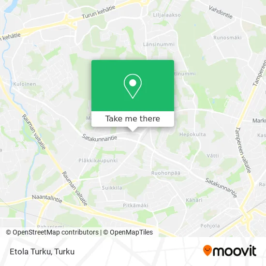 Etola Turku map