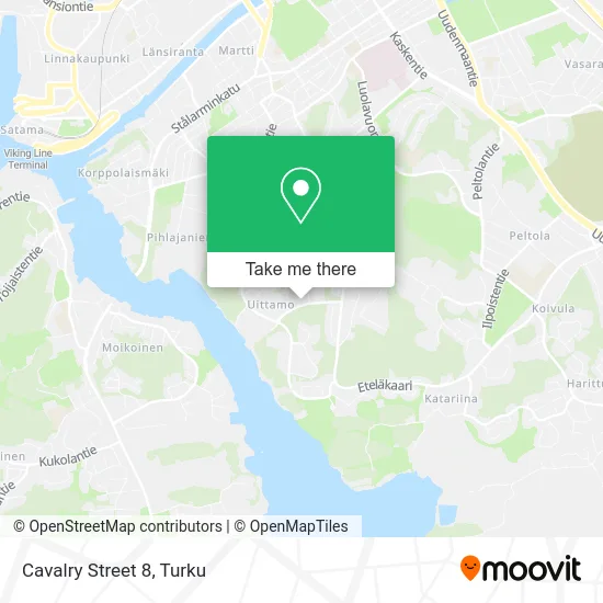 Cavalry Street 8 map