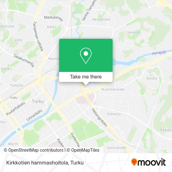 Kirkkotien hammashoitola map