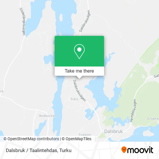 Dalsbruk / Taalintehdas map