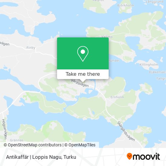 Antikaffär | Loppis Nagu map